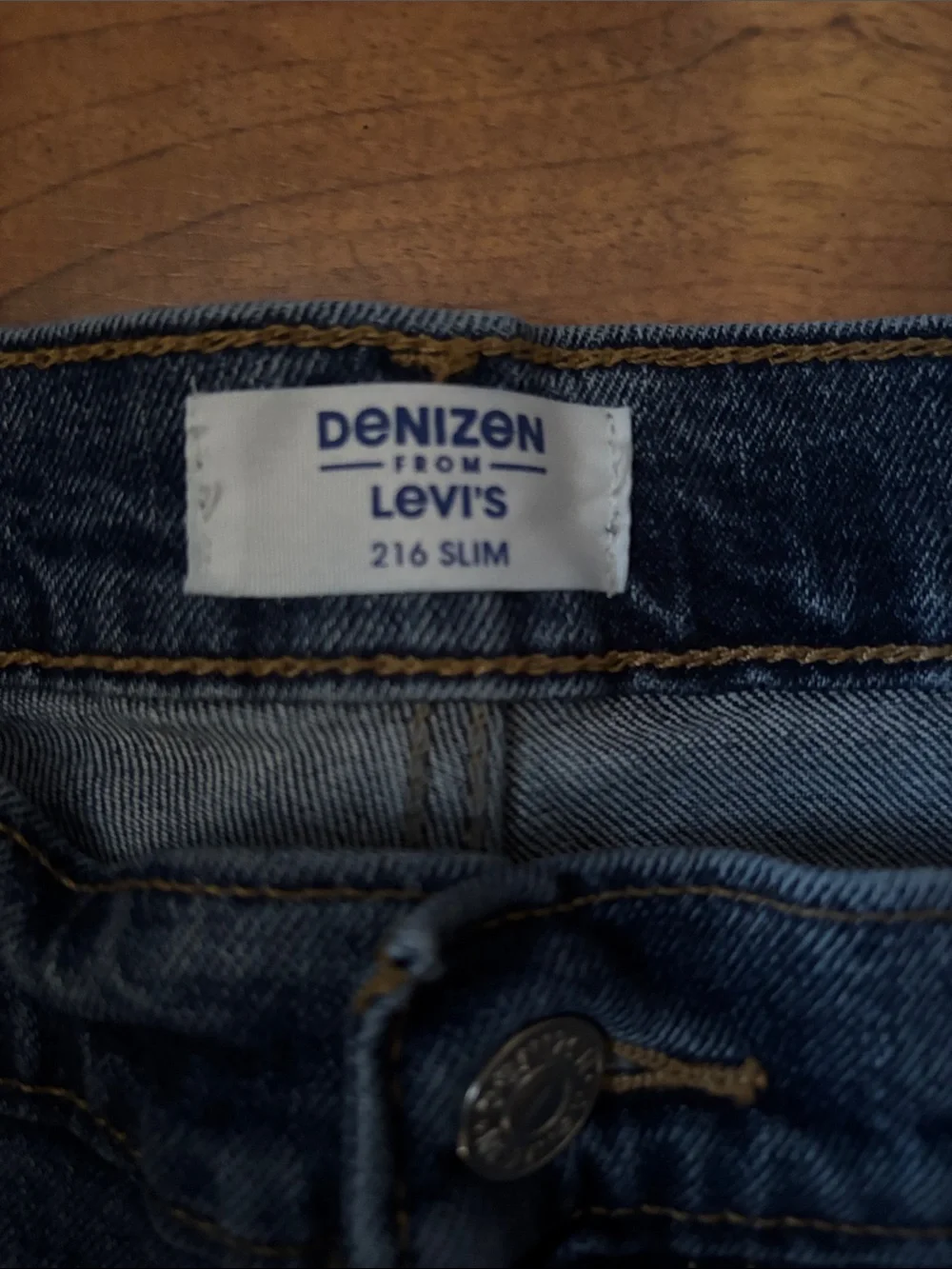 Levi's Men's Straight Leg Dark Blue Jeans
